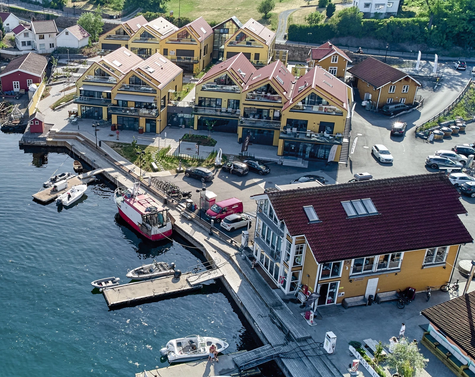 Ledige lokaler med sjøutsikt