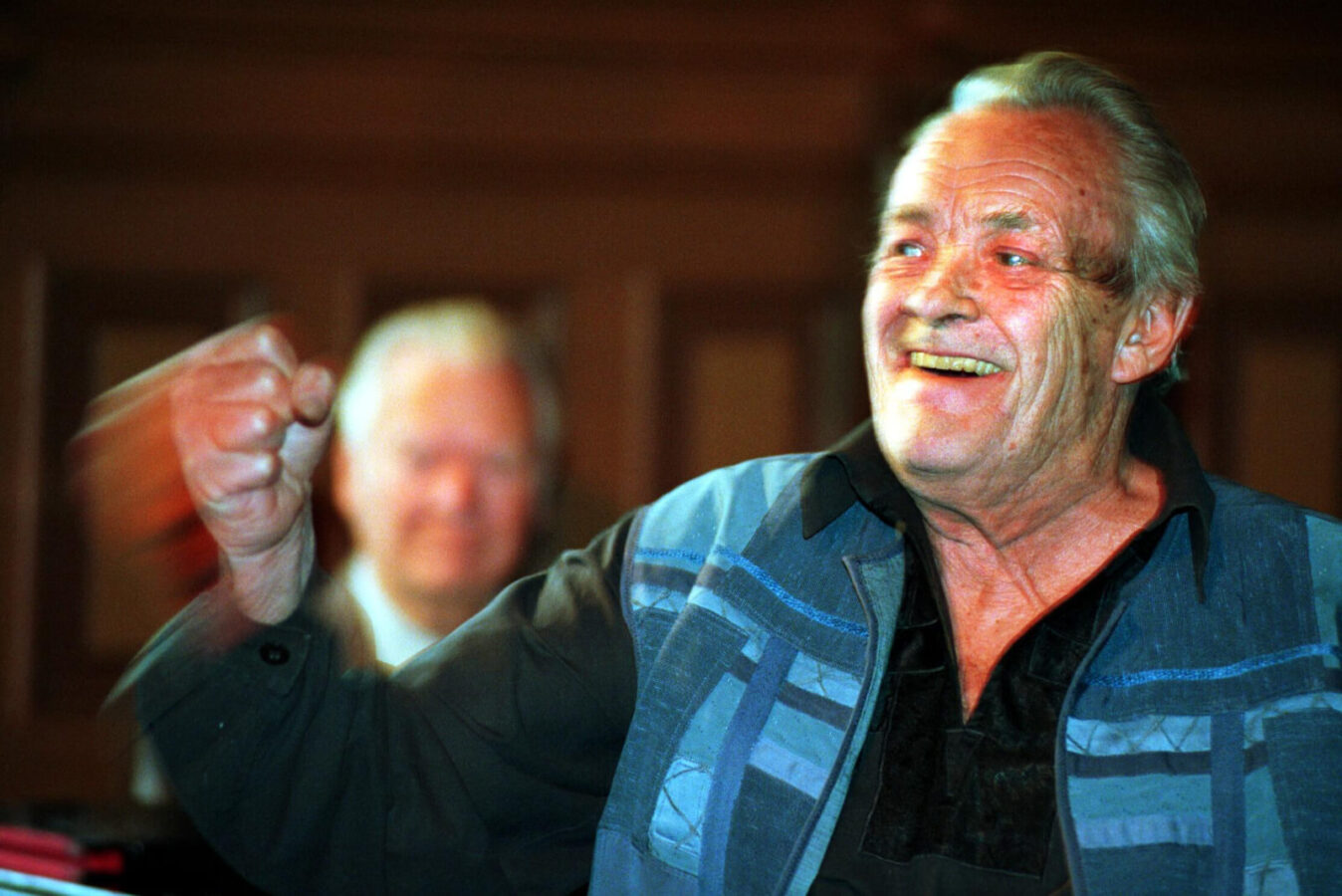 Erik Bye og pianisten Willy Andresen