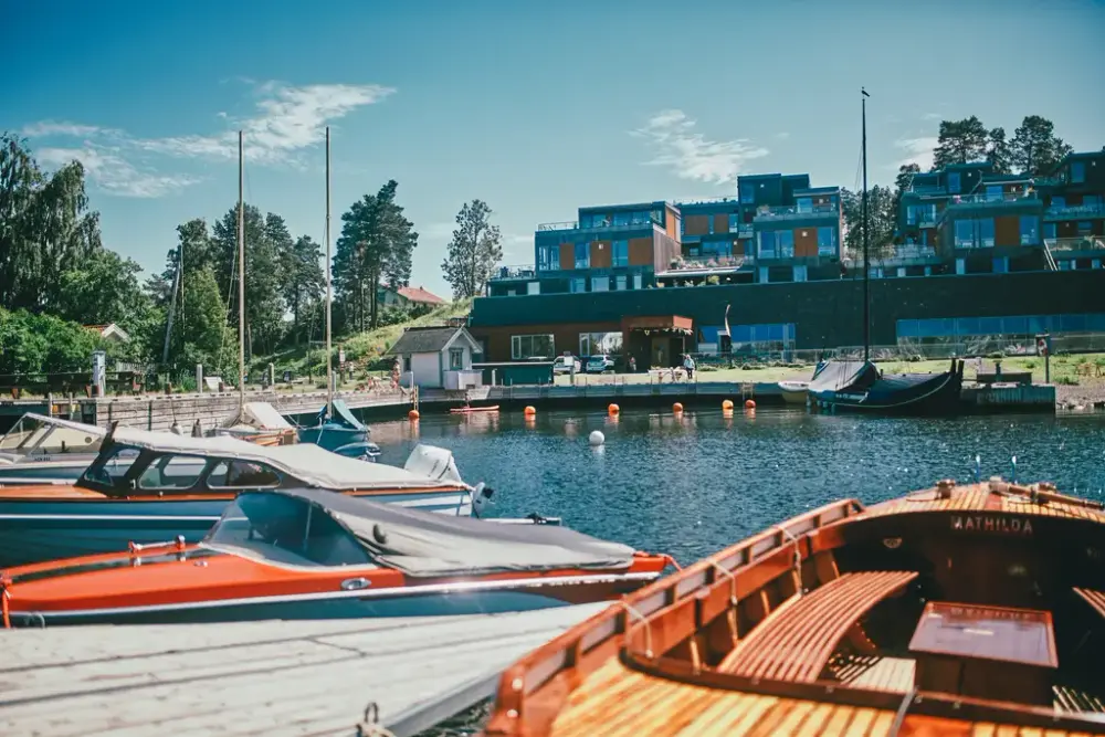 Oslofjordmuseet ved vannet i Vollen
