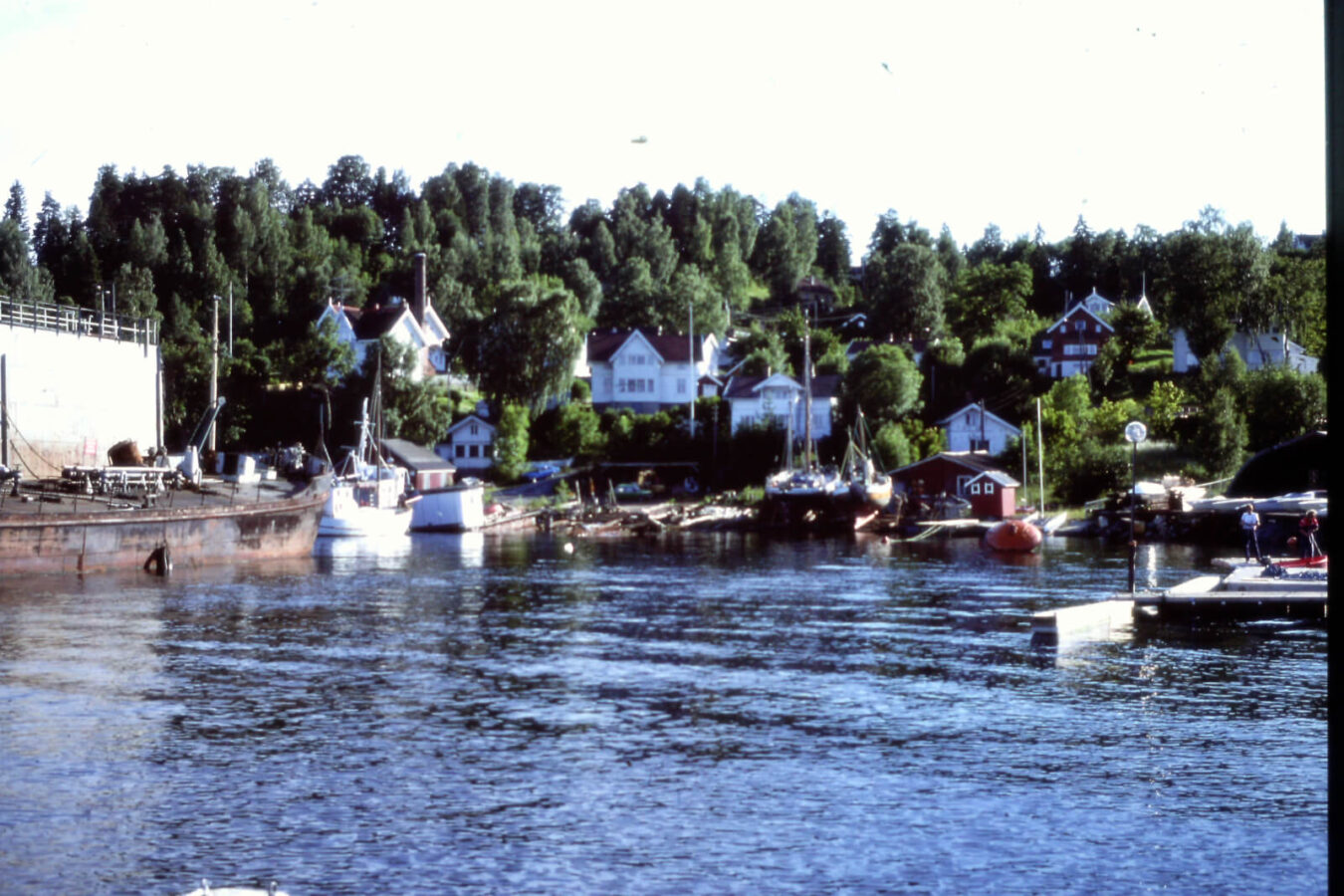 «Prøven» var i en årrekke del av havnemiljøet i Vollen
